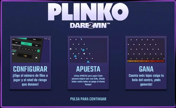 Requisiti di sistema per l'applicazione Plinko.